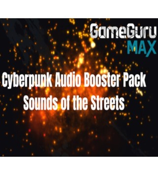 GameGuru MAX Cyberpunk Audio Booster Pack - Sounds of the Streets DLC Steam Key GLOBAL